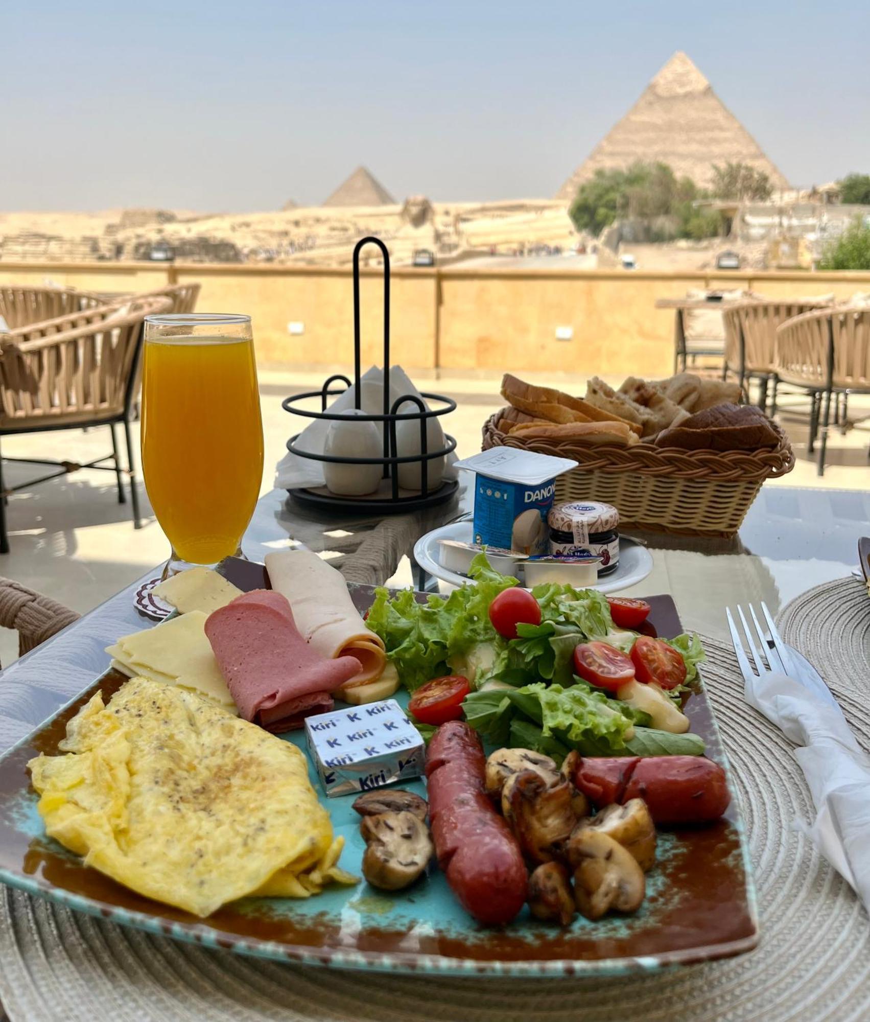 The Gate Hotel Front Pyramids & Sphinx View Kafrat al Jabal Luaran gambar