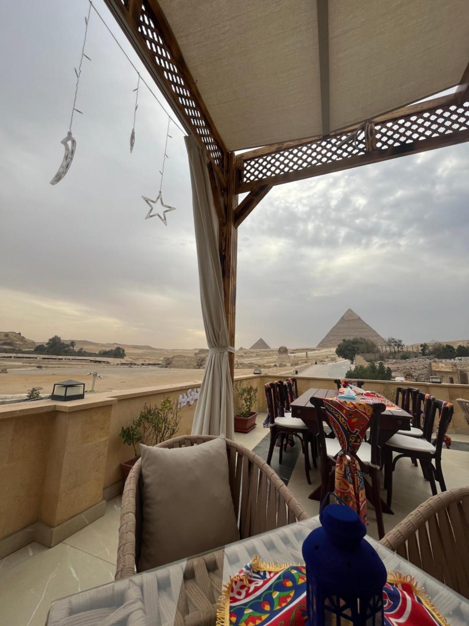 The Gate Hotel Front Pyramids & Sphinx View Kafrat al Jabal Luaran gambar