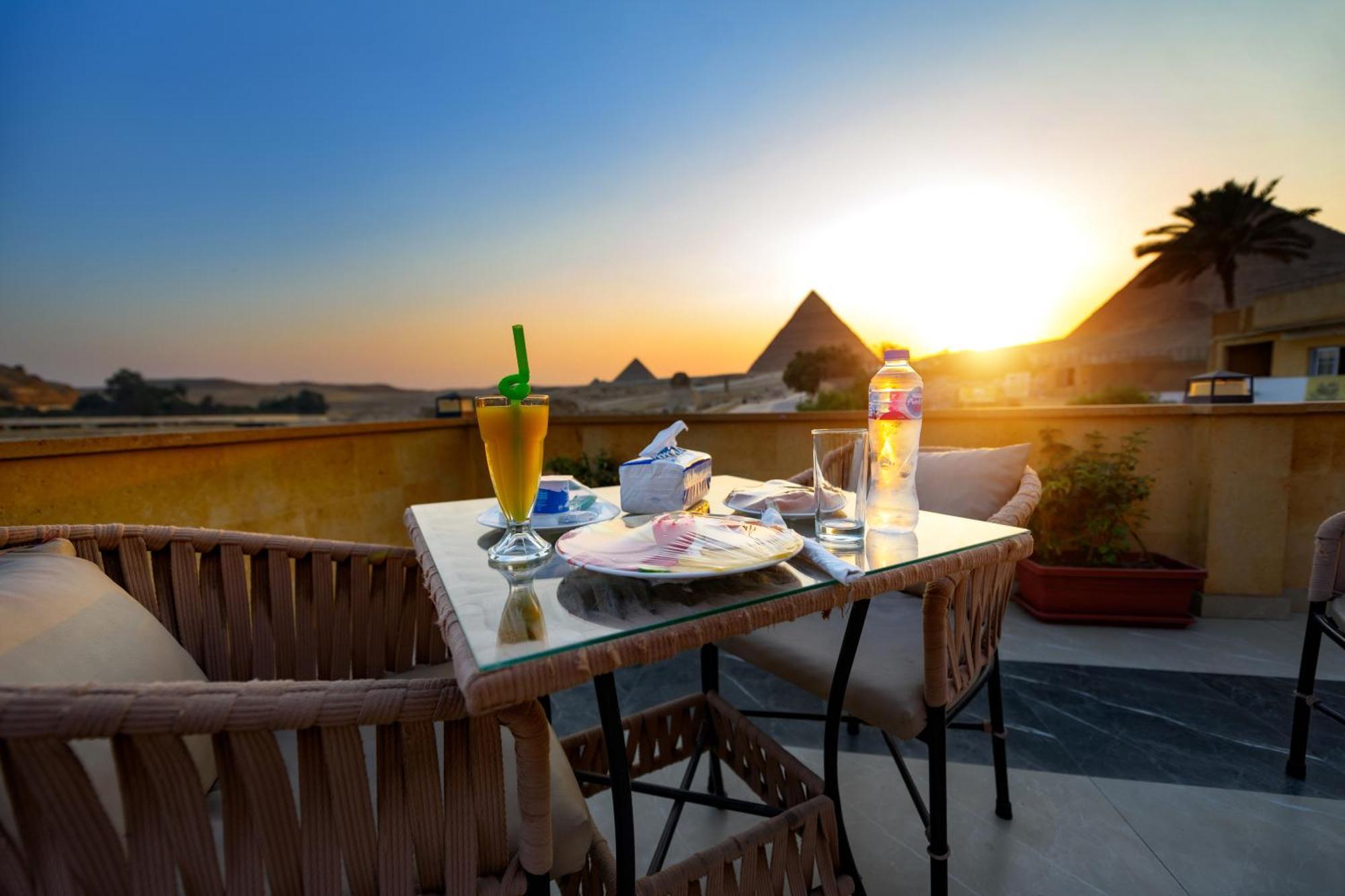 The Gate Hotel Front Pyramids & Sphinx View Kafrat al Jabal Luaran gambar