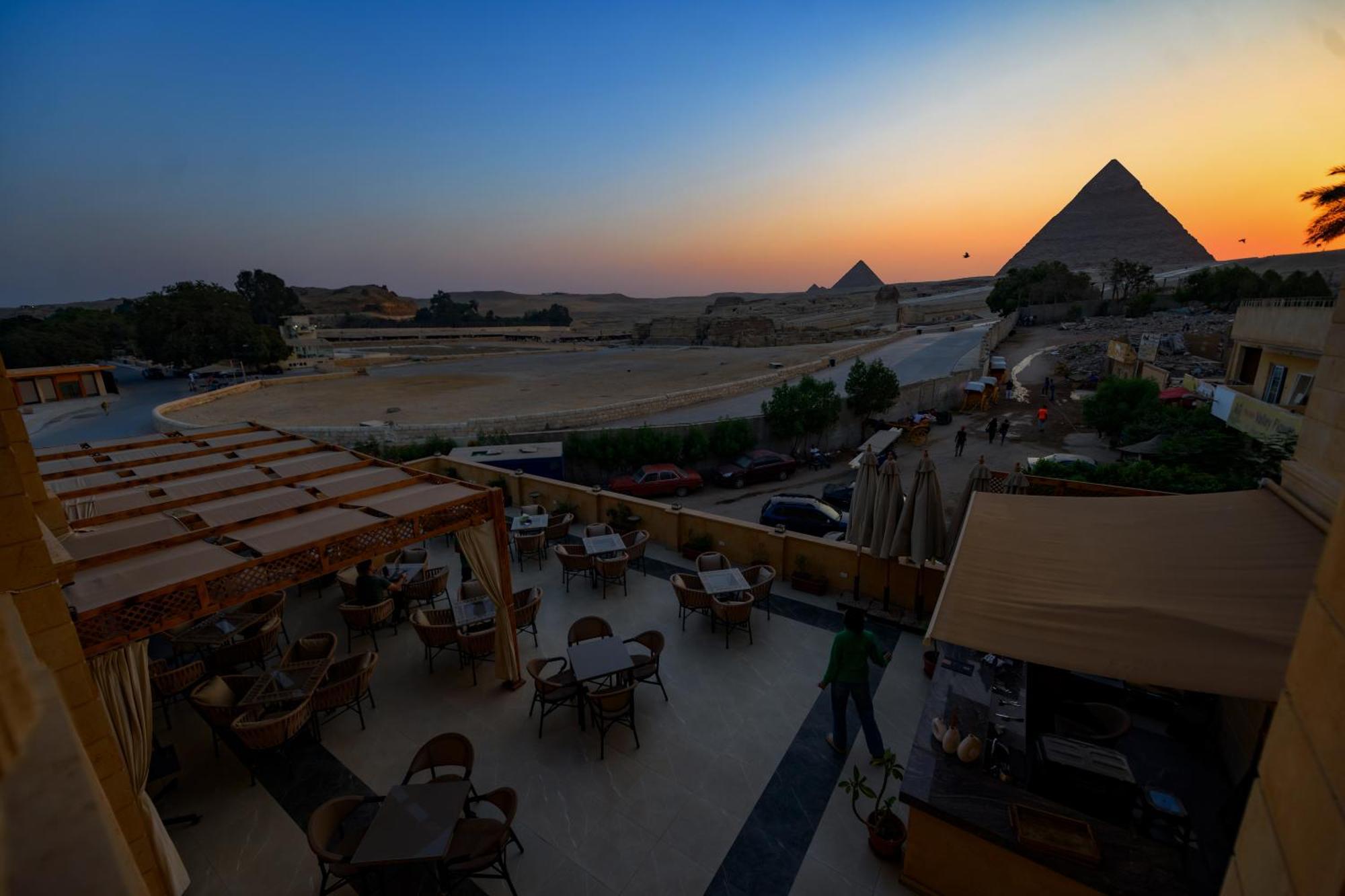 The Gate Hotel Front Pyramids & Sphinx View Kafrat al Jabal Luaran gambar