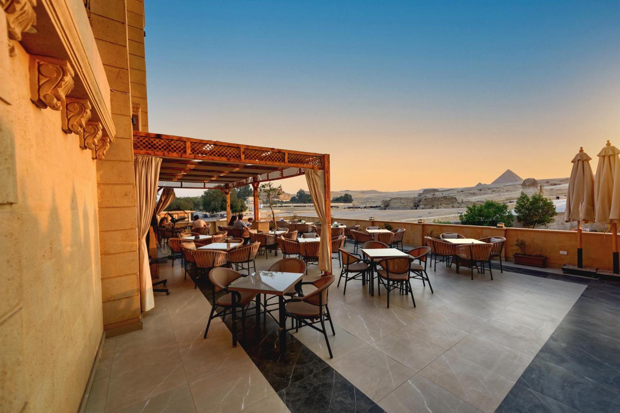 The Gate Hotel Front Pyramids & Sphinx View Kafrat al Jabal Luaran gambar