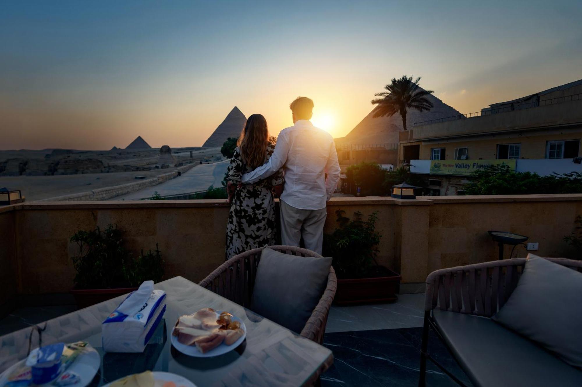 The Gate Hotel Front Pyramids & Sphinx View Kafrat al Jabal Luaran gambar