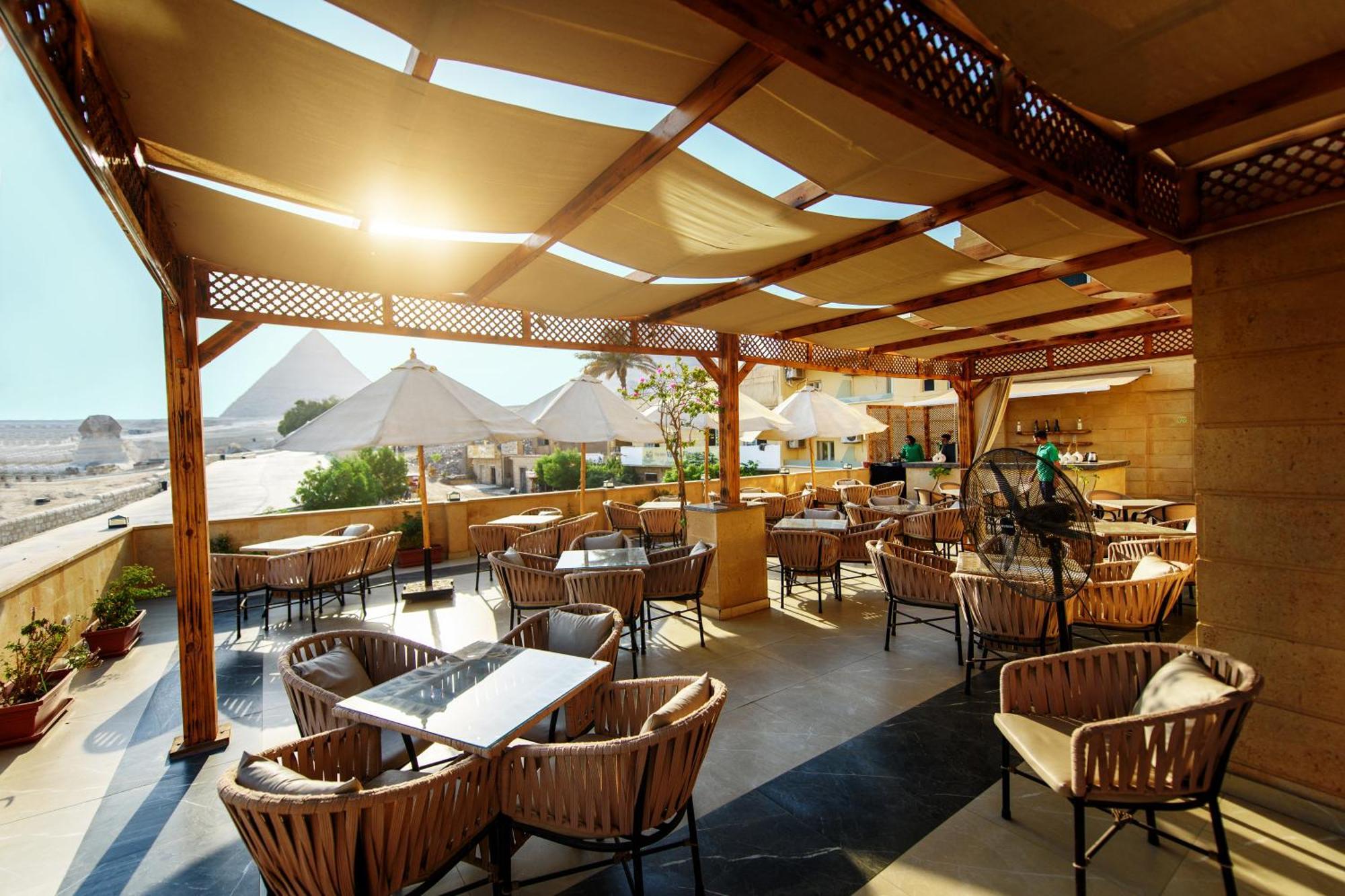 The Gate Hotel Front Pyramids & Sphinx View Kafrat al Jabal Luaran gambar