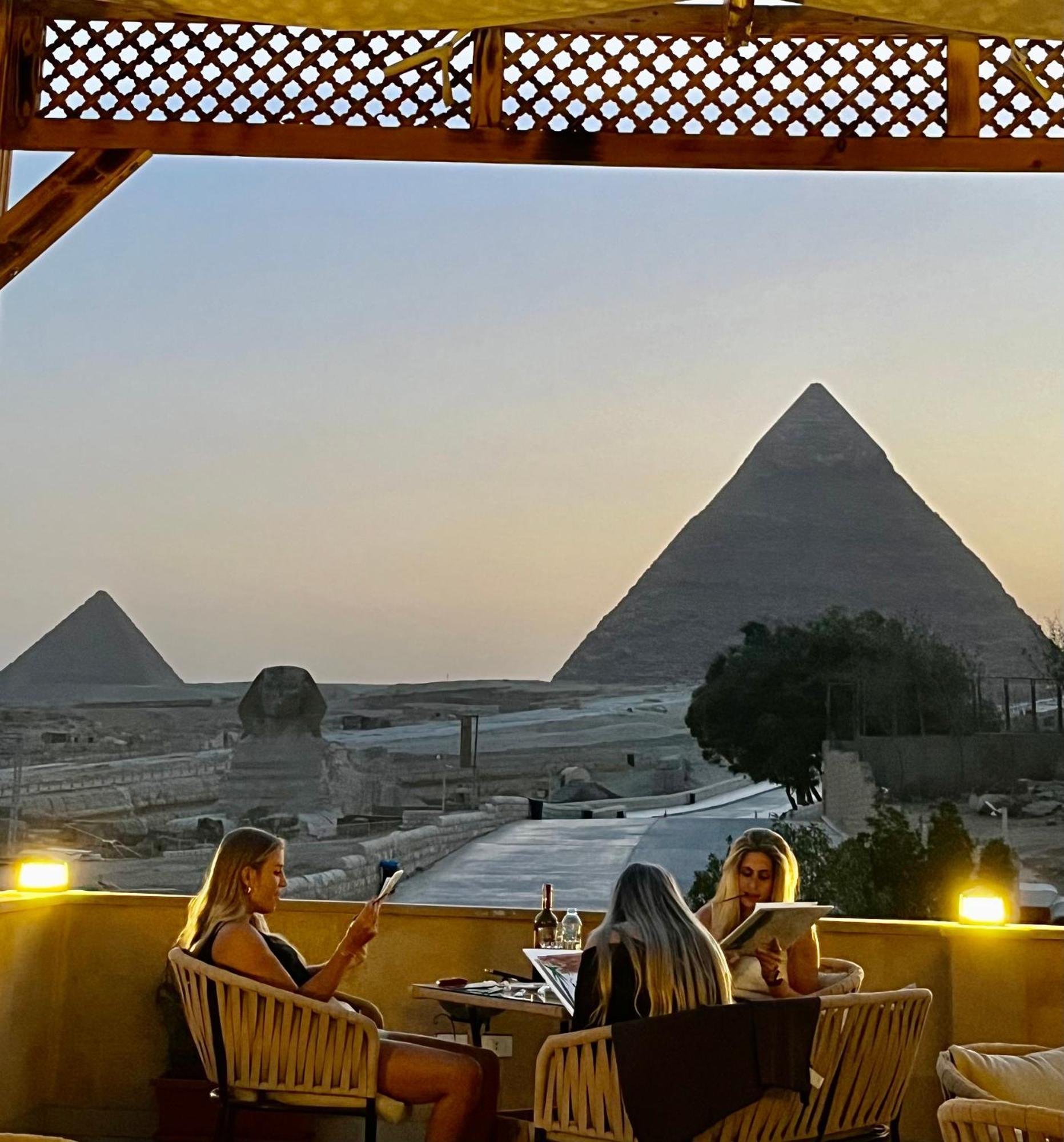 The Gate Hotel Front Pyramids & Sphinx View Kafrat al Jabal Luaran gambar