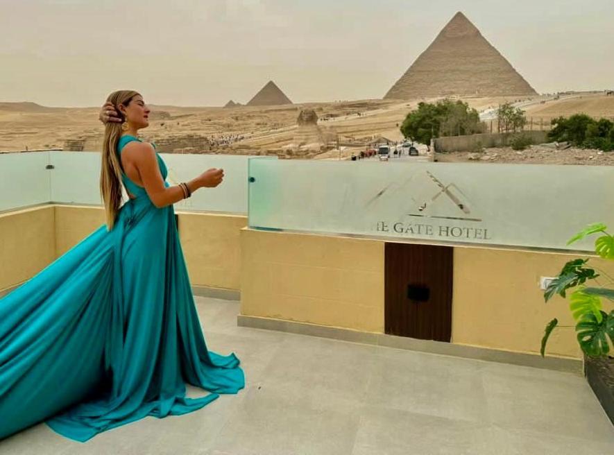 The Gate Hotel Front Pyramids & Sphinx View Kafrat al Jabal Luaran gambar