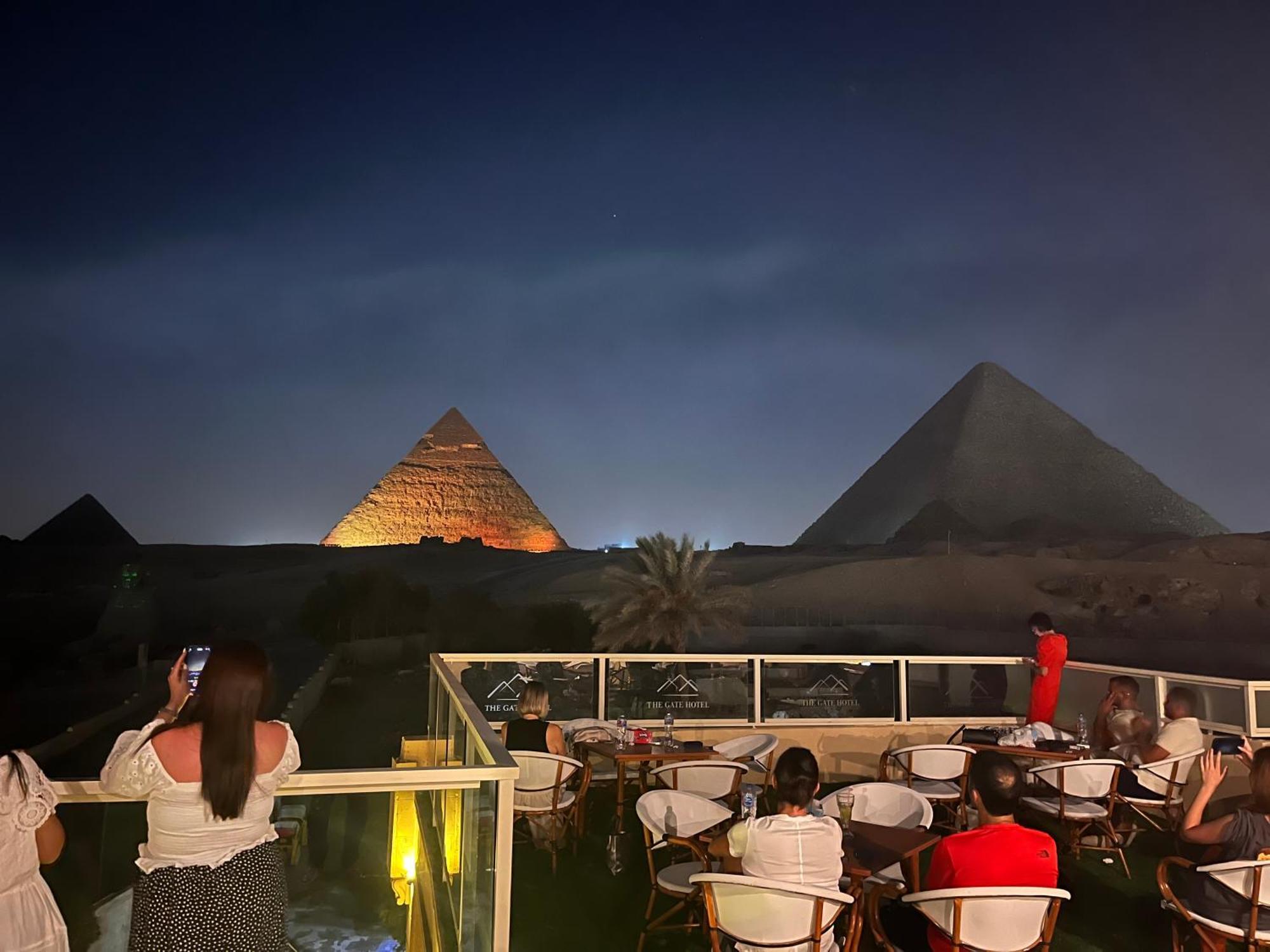 The Gate Hotel Front Pyramids & Sphinx View Kafrat al Jabal Luaran gambar