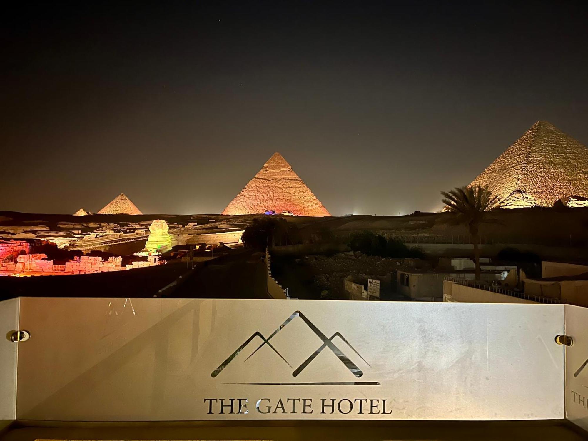 The Gate Hotel Front Pyramids & Sphinx View Kafrat al Jabal Luaran gambar
