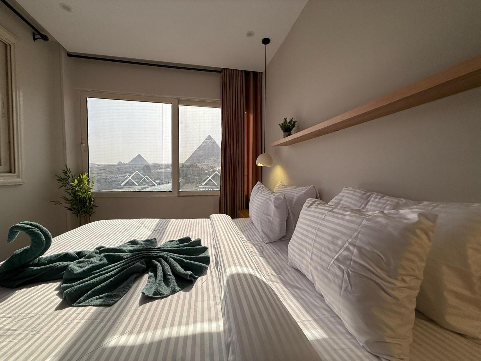 The Gate Hotel Front Pyramids & Sphinx View Kafrat al Jabal Luaran gambar