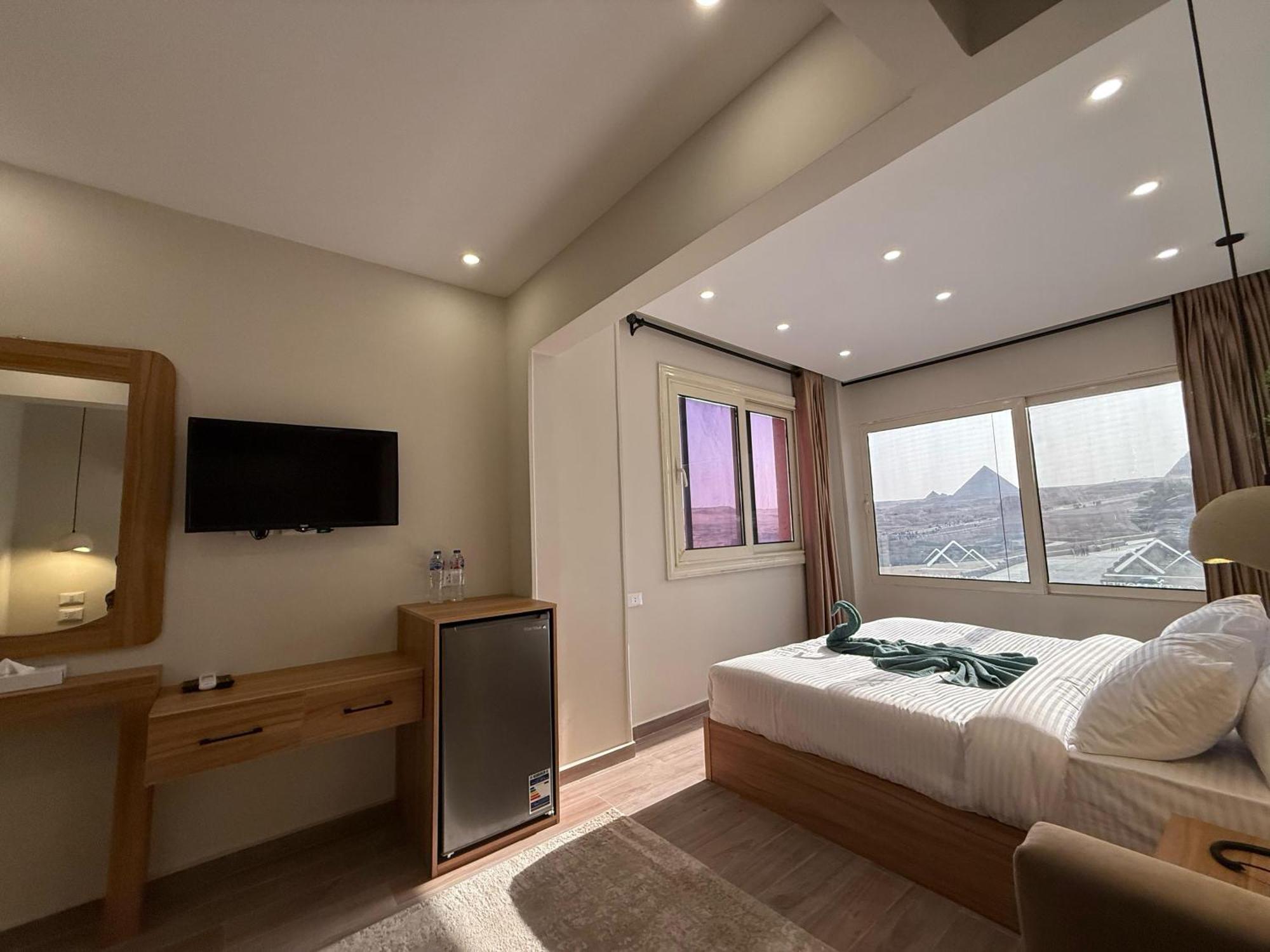 The Gate Hotel Front Pyramids & Sphinx View Kafrat al Jabal Luaran gambar
