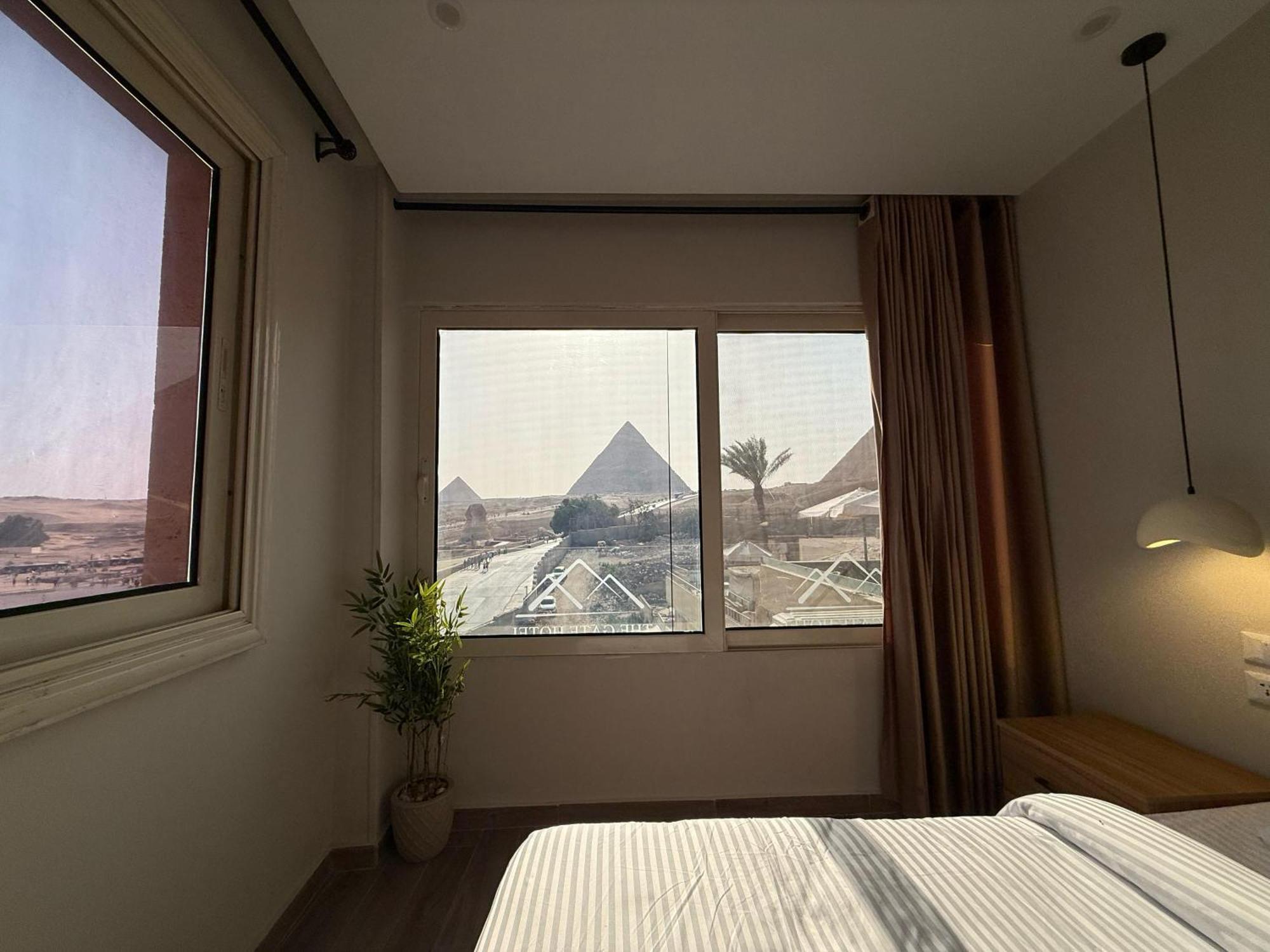 The Gate Hotel Front Pyramids & Sphinx View Kafrat al Jabal Luaran gambar